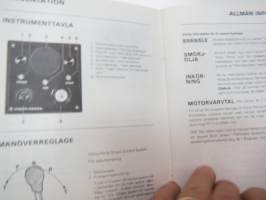 Volvo Penta MD 5 A, MD 5 A / 110 S  instruktionsbok -ruotsinkielinen käyttöohjekirja