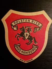 Holsten bier aus Hamburg -olutlasin alunen