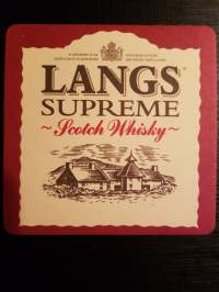 Langs superme - Scotch Whisky - lasin alunen.