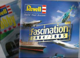 Revell 2002-2005  - pienoismalli tuoteluettelo 2 kpl