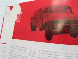 MB Transport nr 2 - Mercedes-Benz asiakaslehti kuorma- ja linja-autoliikenteen piirissä toimiville, runsas kuvitus -MB trucks, customer magazine