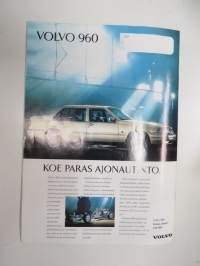 Volvo-Viesti 1996 nr 1H -asiakaslehti / customer magazine