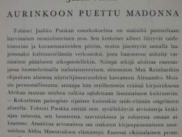 Aurinkoon puettu madonna