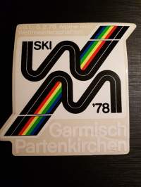 Ski WM &#039;78 Garmisch Partengirchen - tarra
