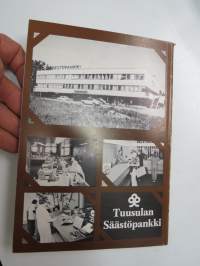 Kuvia ja kuvauksia Tuusulan perhealbumista vuosisadan varrelta - Tuusulan Säästöpankki 1875-1975 -bank´s history
