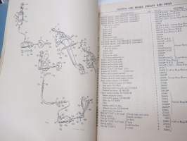 Rover 3-litre 1959 Parts Catalogue -varaosaluettelo