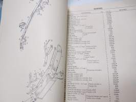 Rover 3-litre 1959 Parts Catalogue -varaosaluettelo