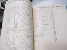 Rover 3-litre 1959 Parts Catalogue -varaosaluettelo