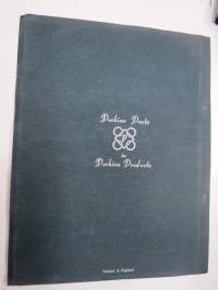Perkins Diesel Engines Spare Parts List P4 Mk. 3N Vehicle Engines, commencing engine number 34407 Parts Catalogue -varaosaluettelo