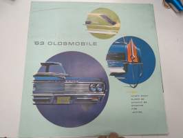 Oldsmobile 1963 brochure / myyntiesite englanniksi