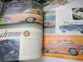 Oldsmobile 1963 brochure / myyntiesite englanniksi