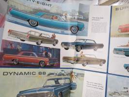 Oldsmobile 1963 brochure / myyntiesite englanniksi