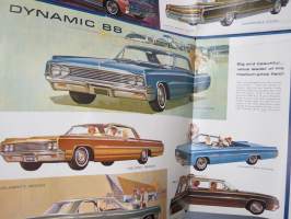 Oldsmobile 1963 brochure / myyntiesite englanniksi