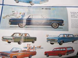 Oldsmobile 1963 brochure / myyntiesite englanniksi