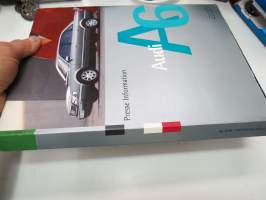 Audi RS 6 Presse Information, -kansio, sisältää mm. 18 kpl pressivalokuvia