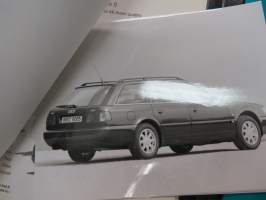 Audi RS 6 Presse Information, -kansio, sisältää mm. 18 kpl pressivalokuvia