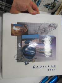 Cadillac 1997 Media Information -kansio, sisältää mm. noin 35 pressikuvaa