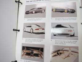 Cadillac Seville 1998 Product / Media Information -kansio, sisältää mm. noin 20 pressikuvaa