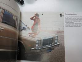 Mazda 929L 1979 -myyntiesite / brochure