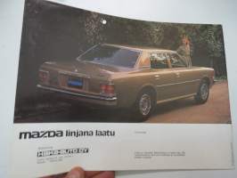 Mazda 929L 1979 -myyntiesite / brochure
