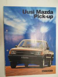Mazda Pick-up 1985 -myyntiesite / brochure