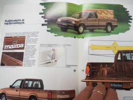 Mazda Pick-up 1985 -myyntiesite / brochure