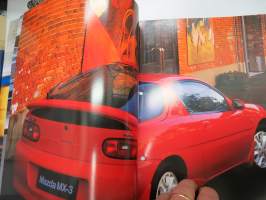 Mazda MX-3 1992 -myyntiesite / brochure