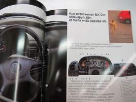 Mazda MX-3 1992 -myyntiesite / brochure