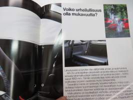 Mazda MX-3 1992 -myyntiesite / brochure