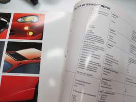 Mazda MX-3 1992 -myyntiesite / brochure