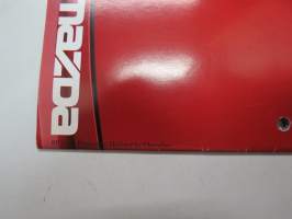 Mazda MX-3 1992 -myyntiesite / brochure