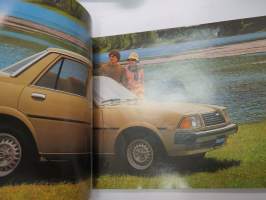 Mazda 626 1979 -myyntiesite / brochure
