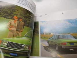 Mazda 626 1979 -myyntiesite / brochure