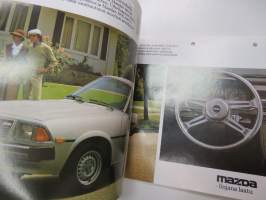 Mazda 626 1979 -myyntiesite / brochure