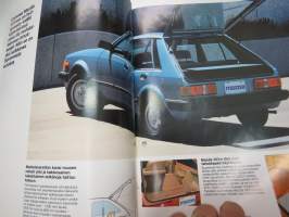 Mazda 323 1982 -myyntiesite / brochure