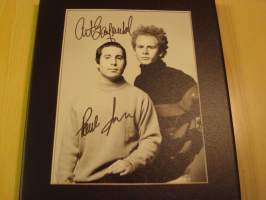 Simon &amp; Garfunkel, canvastaulu, koko 20 cm x 30 cm. Teen näitä vain 50 numeroitua kappaletta. Yksi heti valmiina lähetettäväksi.