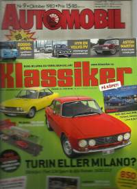 Automobil 1983  nr 9 ja Klassiker 2013 nr 10