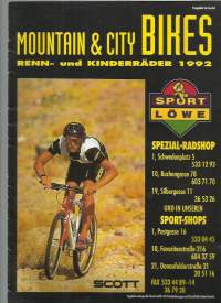 Mountain &amp; CityBikes Renn- und Kinderräde 1992