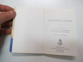 Laivaston lauluja I, näköispainos v. 1997 -songs for Navy