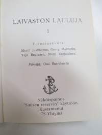 Laivaston lauluja I, näköispainos v. 1997 -songs for Navy