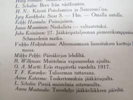 Jääkäri-invaliidi Jägarinvaliden 1932, I Maailmansodan jääkärien kohtaloita värväysvaiheessa, Lockstedtin leirillä, maailmansodassa, Suomen vapaussodassa.