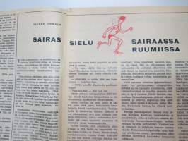 Apu 1963 nr 33, 17.8.1963, Tietokone Kansallispankissa, Veikko Ennala - Sairas sielu sairaassa ruumiissa, Taikavarpu, Nippon Skyline esittely, Aurinkoyö turisteille