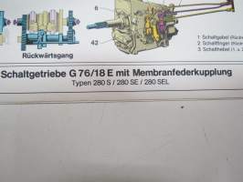 Mercedes-Benz Schaltgetriebe G 3/50-5-8,5 G 3/60-5/7,5 Typen 814-1317 -havaintokuva