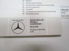 Mercedes-Benz Servolenkung LS 3 D Typen 709-914 -havaintokuva
