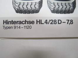 Mercedes-Benz Hinterachse HL4/28 D-7,8 Typen 914 - 1120 -havaintokuva
