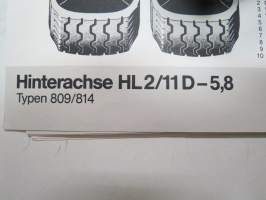 Mercedes-Benz Hinterachse HL2/11D-5,8 Typen 809/814 -havaintokuva