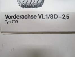 Mercedes-Benz Vorderachse VL1/8D-2,5 Typ 709 -havaintokuva