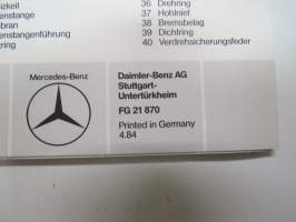 Mercedes-Benz Vorderachse VL1/8D-2,5 Typ 709 -havaintokuva