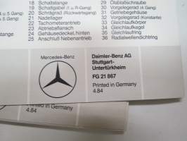 Mercedes-Benz Schaltgetriebe G 2/27-5/7,36 Typen 709-809 -havaintokuva