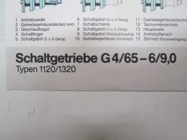 Mercedes-Benz Schaltgetriebe G4/65-6/9,0 Typen 1120/1320 -havaintokuva